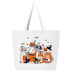 Pumpkin Spice Propofol Ativan Versed Haldol Halloween Nurse 25L Jumbo Tote