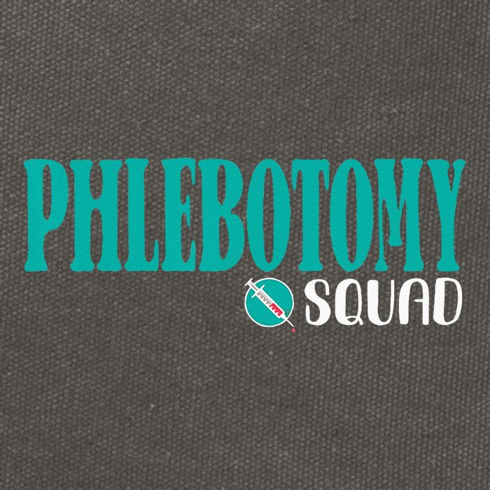 Phlebotomy Squad Phlebotomist Phlebotomy Cotton Canvas Backpack