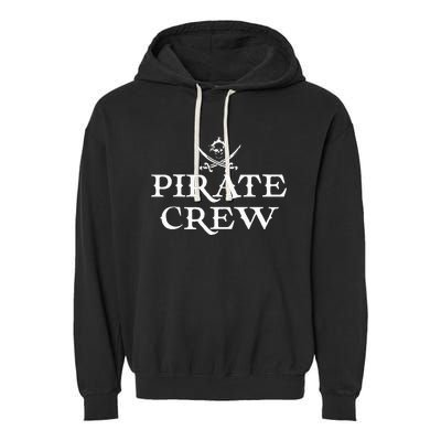 Pirate Squad Pirate Crew Garment-Dyed Fleece Hoodie