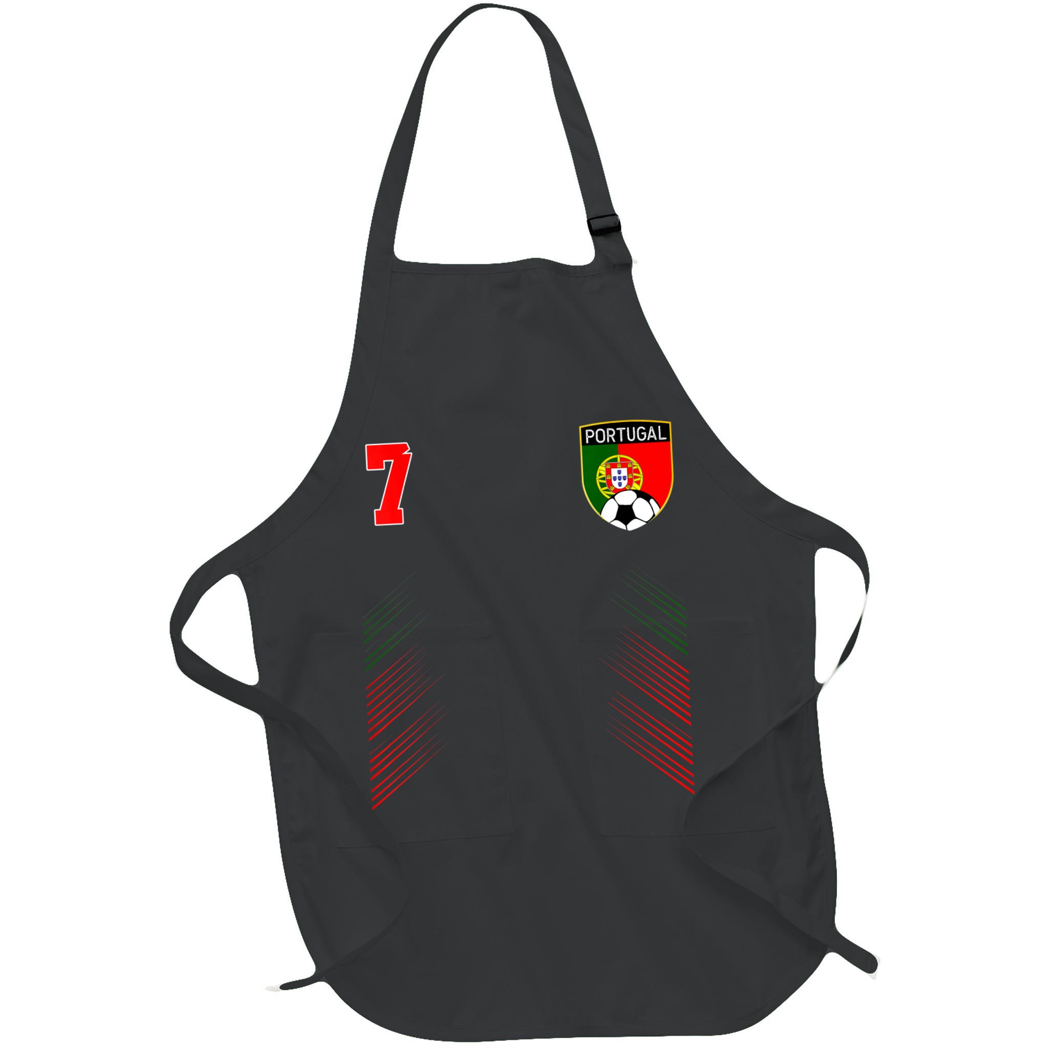 Portugal Soccer Portugese Football Retro 7 Jersey Apron