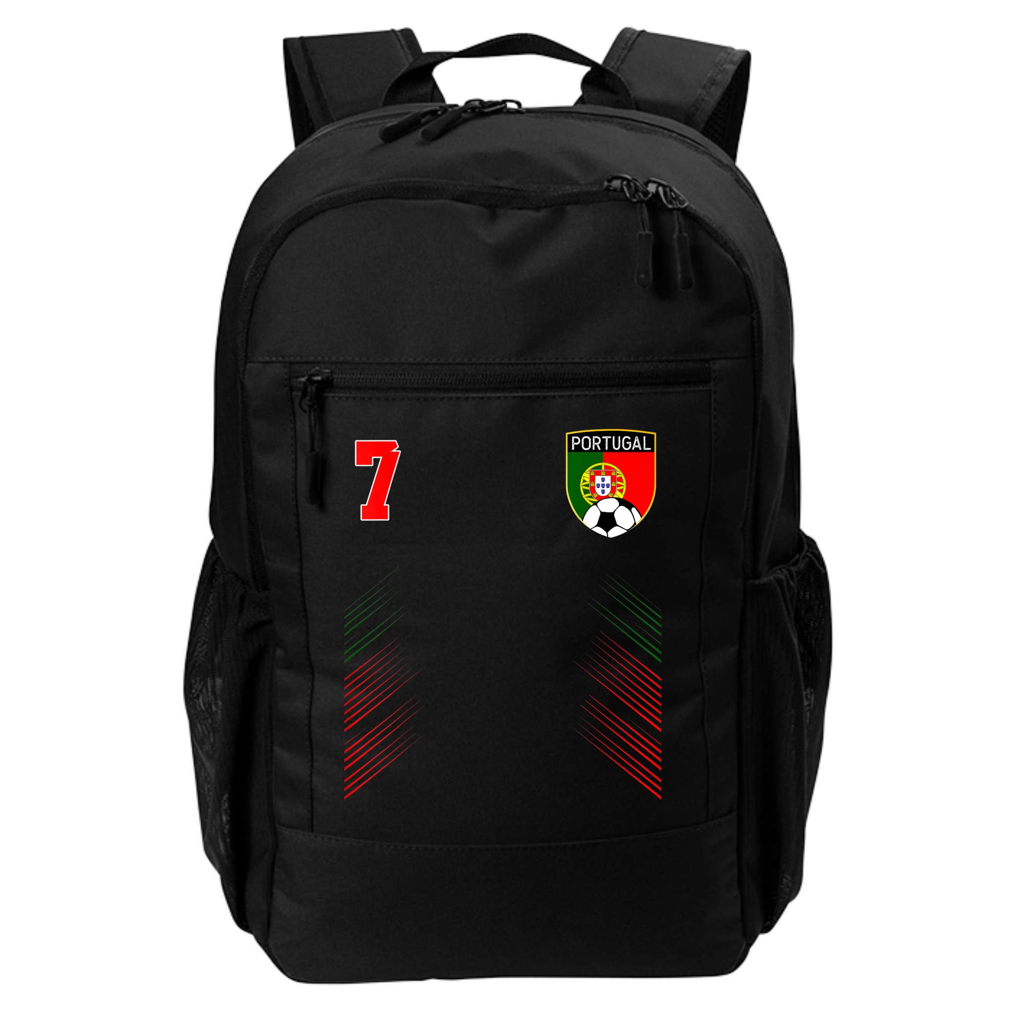 Portugal Soccer Portugese Football Retro 7 Jersey Backpack