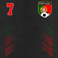 Portugal Soccer Portugese Football Retro 7 Jersey Beanie