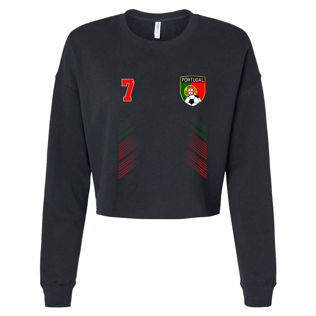 Portugal Soccer Portugese Football Retro 7 Jersey 16 in Basic Backpack