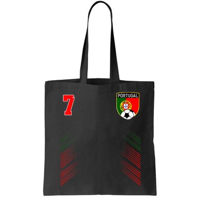 Portugal Soccer Portugese Football Retro 7 Jersey Bag