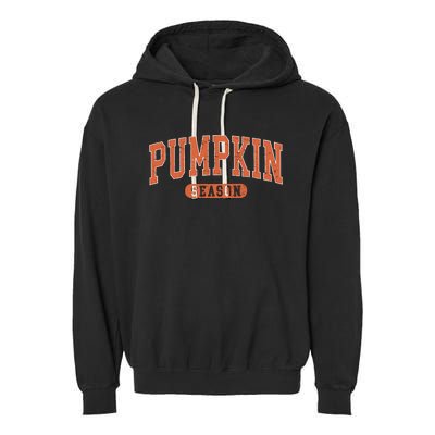 Pumpkin Season Garment-Dyed Fleece Hoodie