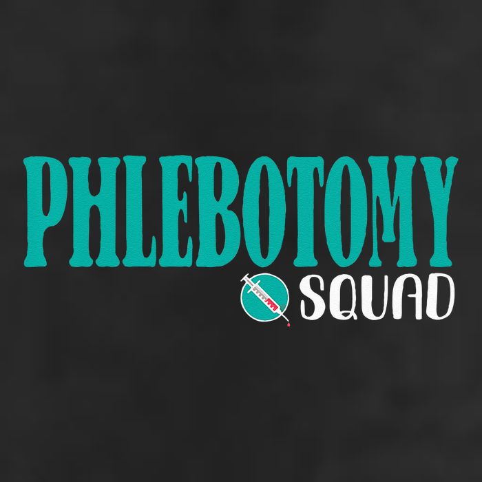 Phlebotomy Squad Phlebotomist Phlebotomy 7 Panel Mesh Trucker Snapback Hat