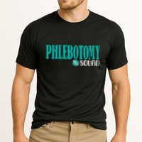 Phlebotomy Squad Phlebotomist Phlebotomy Cooling Performance Crew T-Shirt