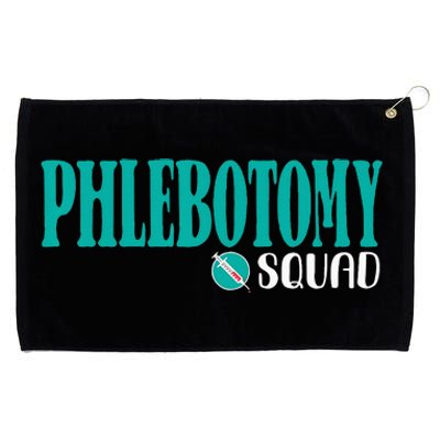 Phlebotomy Squad Phlebotomist Phlebotomy Grommeted Golf Towel