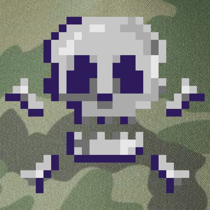 Pixelated Skull Legacy Tie Dye Trucker Hat