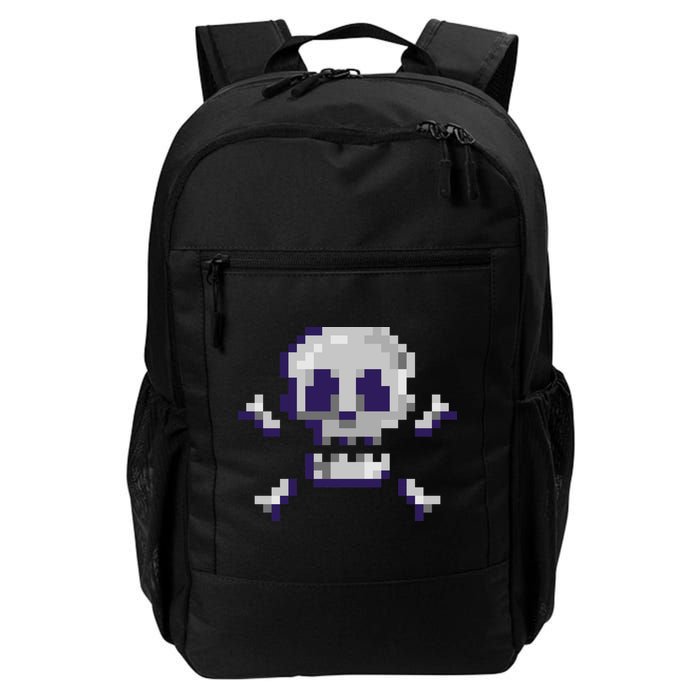 Pixelated Skull Backpack