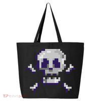 Pixelated Skull 25L Jumbo Tote
