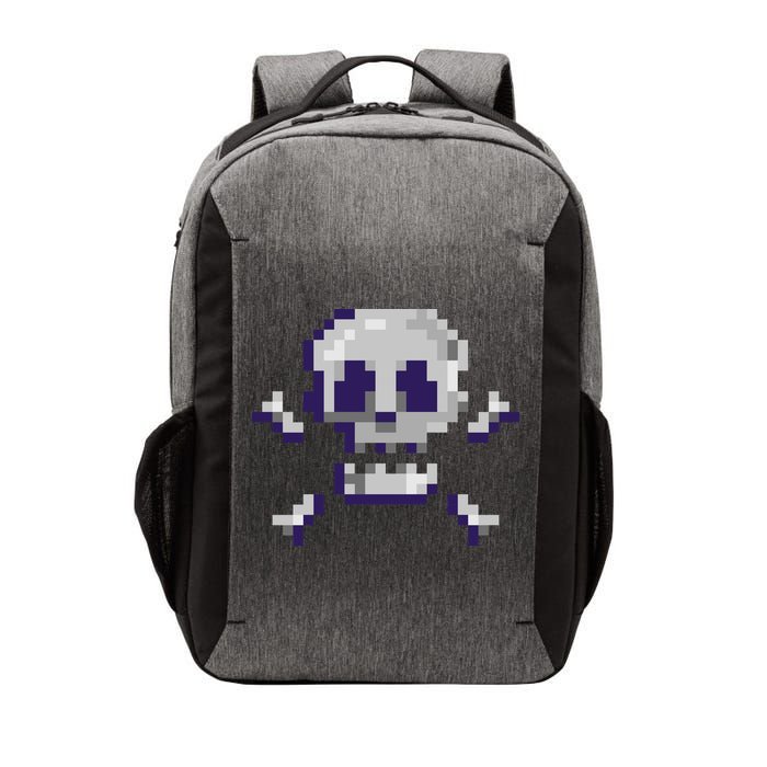 Pixelated Skull Vector Backpack
