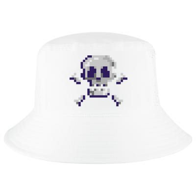 Pixelated Skull Cool Comfort Performance Bucket Hat