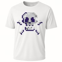 Pixelated Skull Performance Shirt