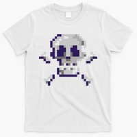 Pixelated Skull T-Shirt