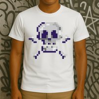 Pixelated Skull T-Shirt