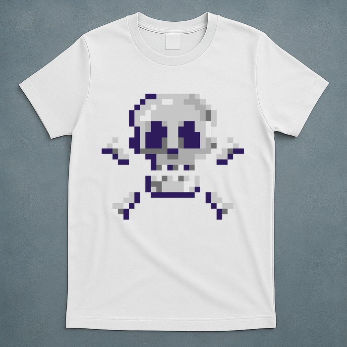 Pixelated Skull T-Shirt