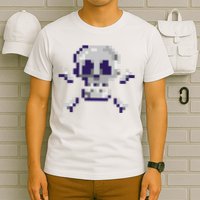 Pixelated Skull T-Shirt