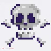 Pixelated Skull T-Shirt