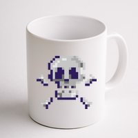 Pixelated Skull Mug