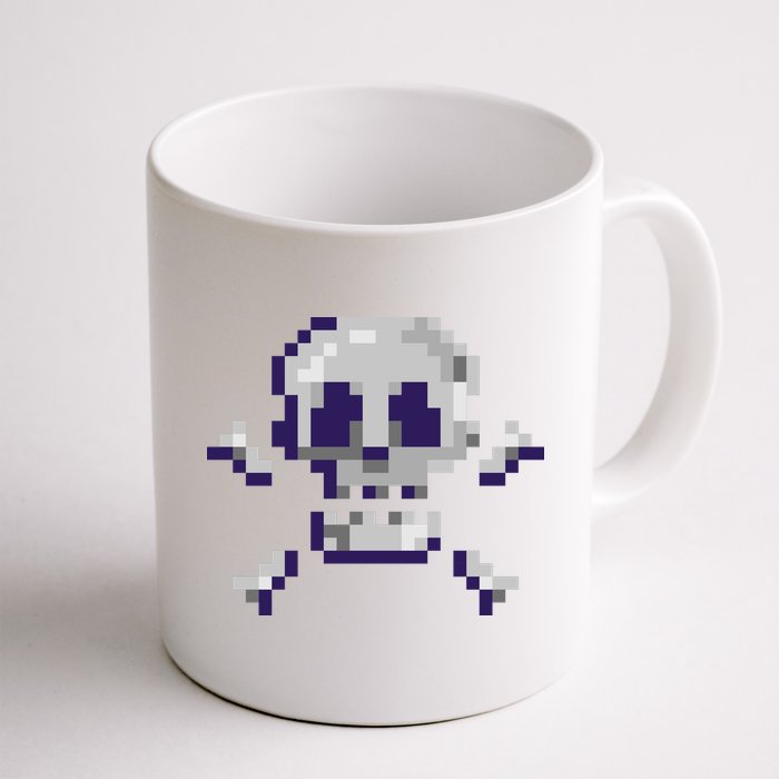 Pixelated Skull Mug