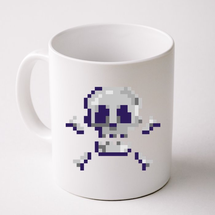 Pixelated Skull Mug