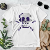 Pixelated Skull Premium T-Shirt