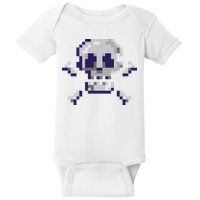 Pixelated Skull Baby Bodysuit