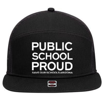 Public School Proud 7 Panel Mesh Trucker Snapback Hat