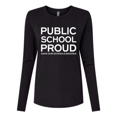 Public School Proud Womens Cotton Relaxed Long Sleeve T-Shirt