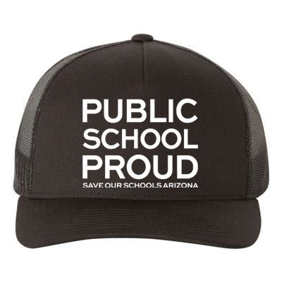 Public School Proud Yupoong Adult 5-Panel Trucker Hat