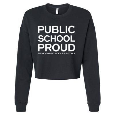 Public School Proud Cropped Pullover Crew