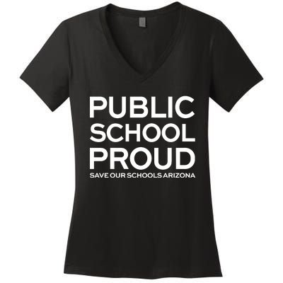 Public School Proud Women's V-Neck T-Shirt