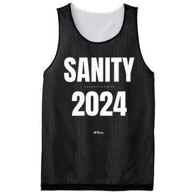 Political Sanity Mesh Reversible Basketball Jersey Tank