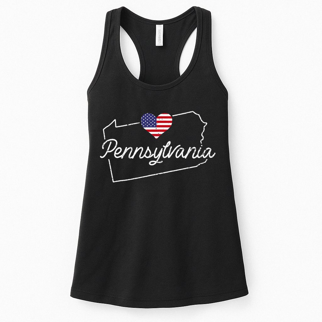 Pennsylvania State Pennsylvania Womens Tank Top