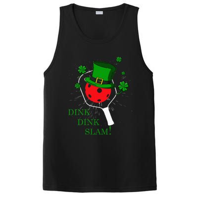 Pickleball St Patricks Day Lucky Pickleball Player Shamrock PosiCharge Competitor Tank