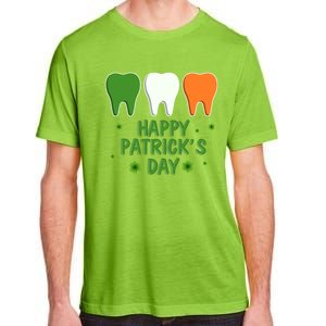 Ph St Patrick Day Irish Dental Teeth Lucky Gift For Dentist Great Gift Adult ChromaSoft Performance T-Shirt