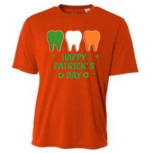 Ph St Patrick Day Irish Dental Teeth Lucky Gift For Dentist Great Gift Cooling Performance Crew T-Shirt