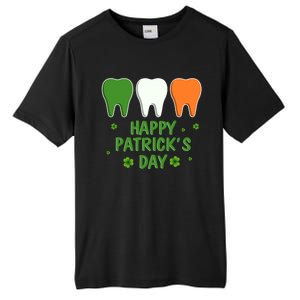 Ph St Patrick Day Irish Dental Teeth Lucky Gift For Dentist Great Gift Tall Fusion ChromaSoft Performance T-Shirt