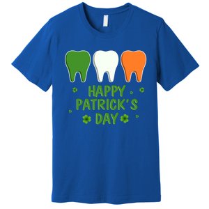 Ph St Patrick Day Irish Dental Teeth Lucky Gift For Dentist Great Gift Premium T-Shirt