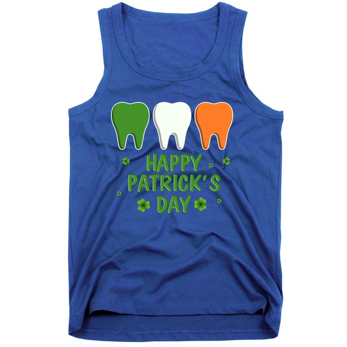 Ph St Patrick Day Irish Dental Teeth Lucky Gift For Dentist Great Gift Tank Top