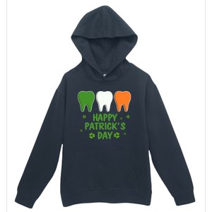 Ph St Patrick Day Irish Dental Teeth Lucky Gift For Dentist Great Gift Urban Pullover Hoodie