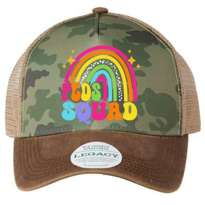 Peds Squad Pediatric Nurse PEDS Pediatrician Peds Nurse Cute Legacy Tie Dye Trucker Hat