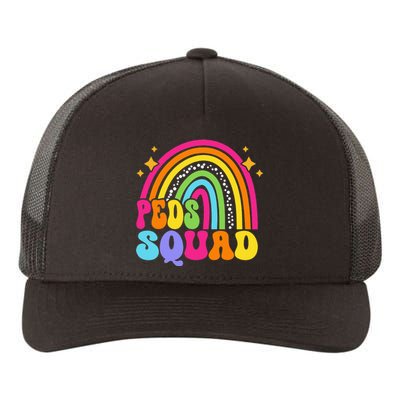 Peds Squad Pediatric Nurse PEDS Pediatrician Peds Nurse Cute Yupoong Adult 5-Panel Trucker Hat