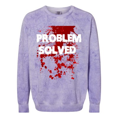 Problem Solved Colorblast Crewneck Sweatshirt