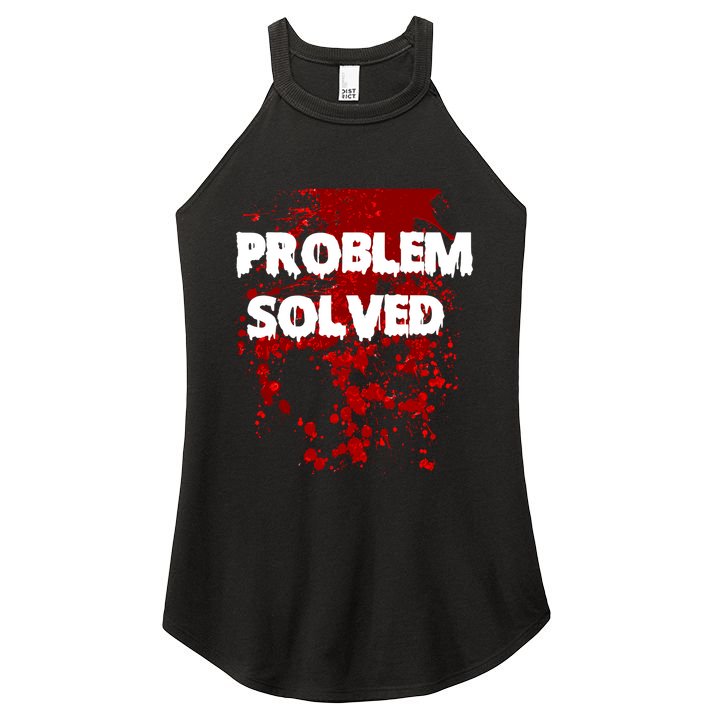 Problem Solved Women's Perfect Tri Rocker Tank