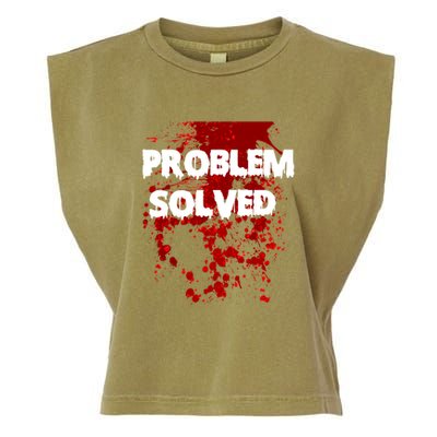Problem Solved Garment-Dyed Women's Muscle Tee