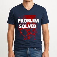 Problem Solved V-Neck T-Shirt