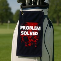 Problem Solved Golf Towel