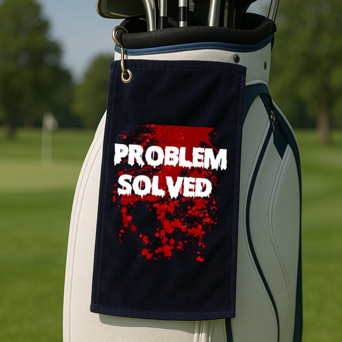 Problem Solved Golf Towel
